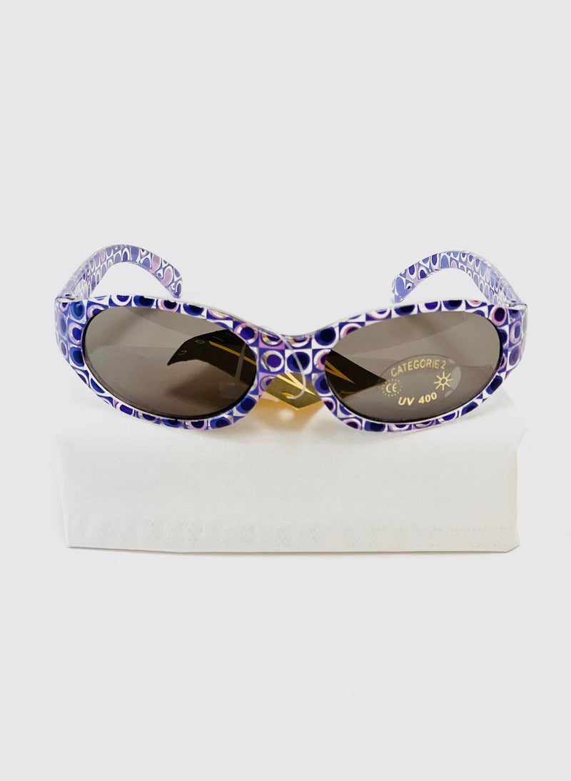 Children's sunglasses UV - Purple with circles