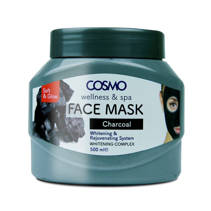 Cosmo Facemask 500ml - Ansigtsmaske - Charcoal