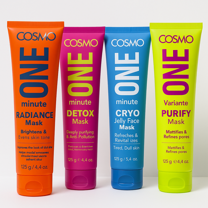 COSMO ONE Minute Ansigtsmasker (vælg variant)