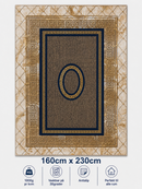 Stilrent tæppe 160x230 cm, Royal Imperial Navy