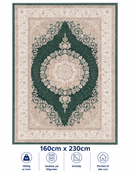 Stilrent tæppe 160x230 cm, Emerald Palace Vintage