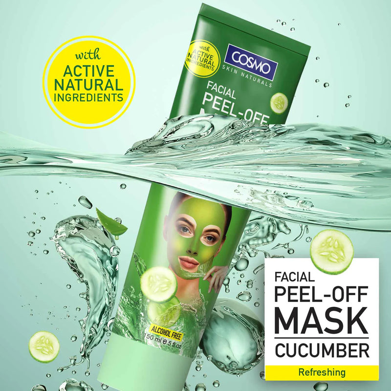 Cosmo Peel-off - Alkoholfri - Agurk maske 150ml