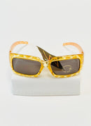 Children's sunglasses UV - Yellow with cars