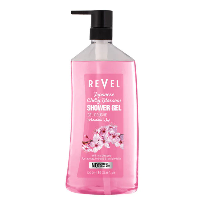 Revel 1000ml Showergel Japansk Kirsebærblomst