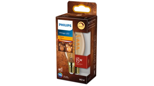 Philips Kerte (Dæmpbar)