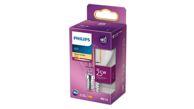 Philips LED classic 25W P45 E14 WW CL ND