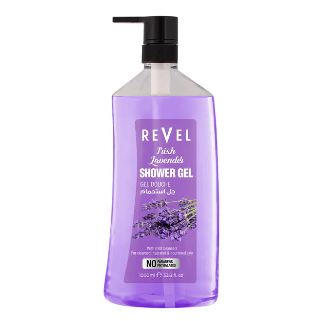 Revel 1000ml Showergel Irsk Lavender