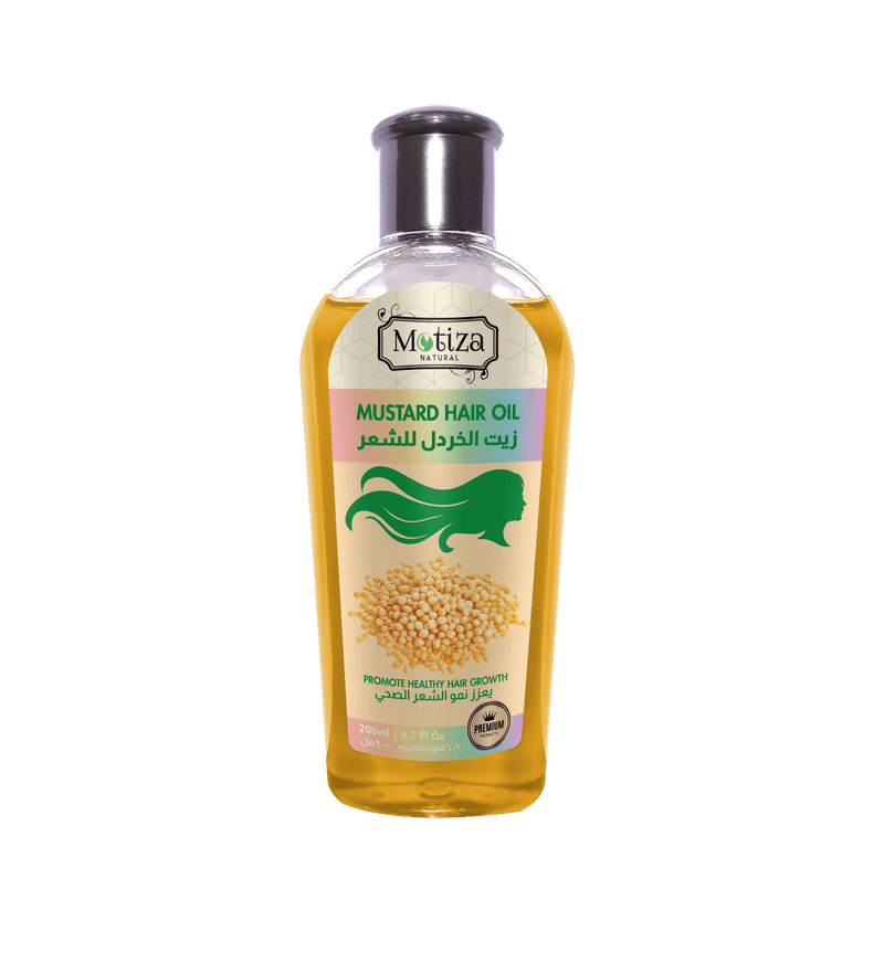 Motiza Hårolie Sennap 200ml - Styrk og Plej Dit Hår Naturligt