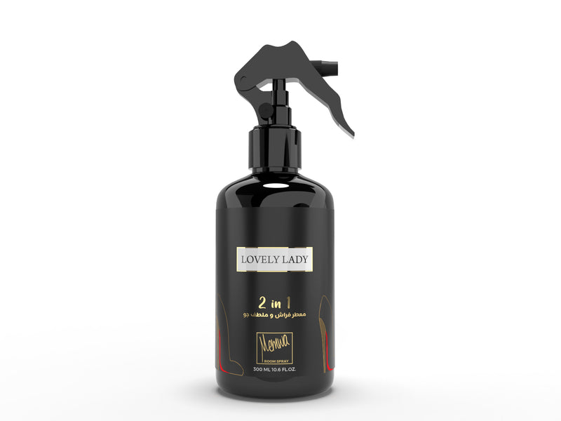 Memwa 2-i-1 Luftfrisker & Tekstil Spray – 300 ml (Lovely Lady)