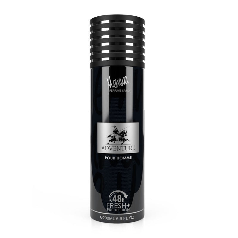 Deodorant / Parfume Spray 200ml 48h Memwa Adventure Pour Homme