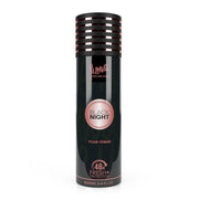 Deodorant / Parfume Spray 200ml 48h Memwa Black Night Pour Femme