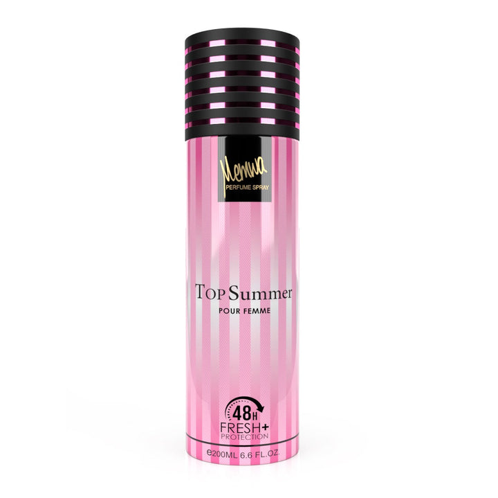 Deodorant / Parfume Spray 200ml 48h Memwa Top Summer Pour Femme