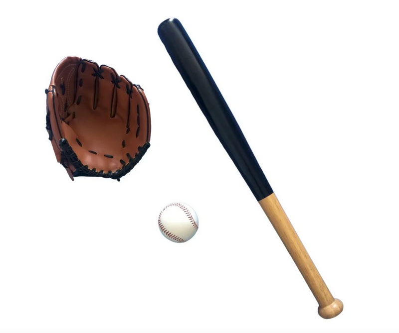 Baseball set of 3 parts