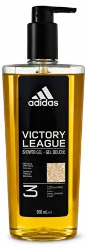 Adidas Victory League Shower Gel 600 ml – Frisk & Plejende Body Wash