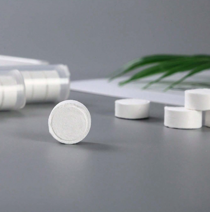 100 stk. Magiske komprimeret Servietter/Klude 30x20 cm udvidet