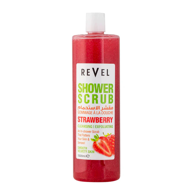 Revel 1000ml ShowerScrub Jordbær