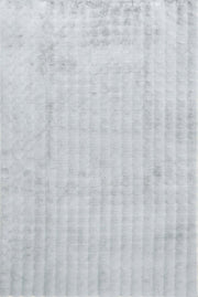 Velour Bubble Tæppe 160x230 cm – Cloud Grey