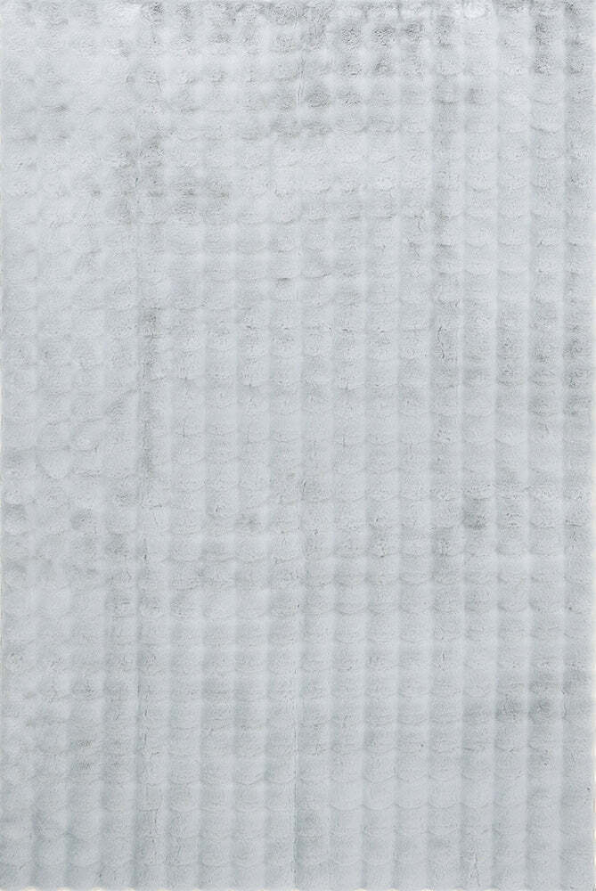Velour Bubble Cloud Gray Tæppe 180x290 cm