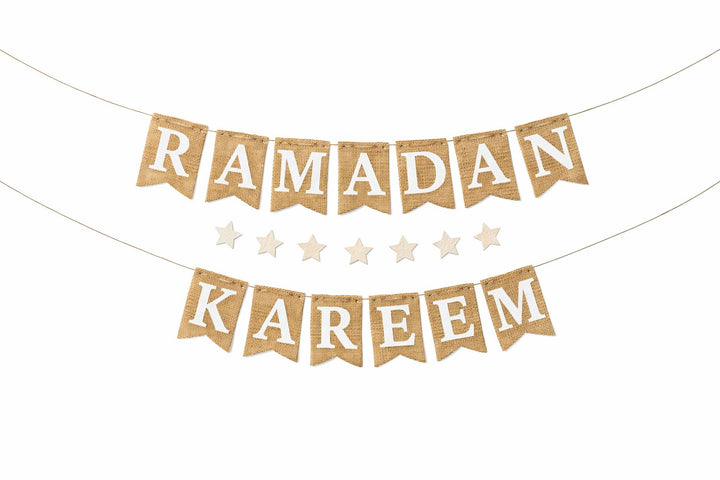 Ramadan Kareem Stor Stof Guirlande