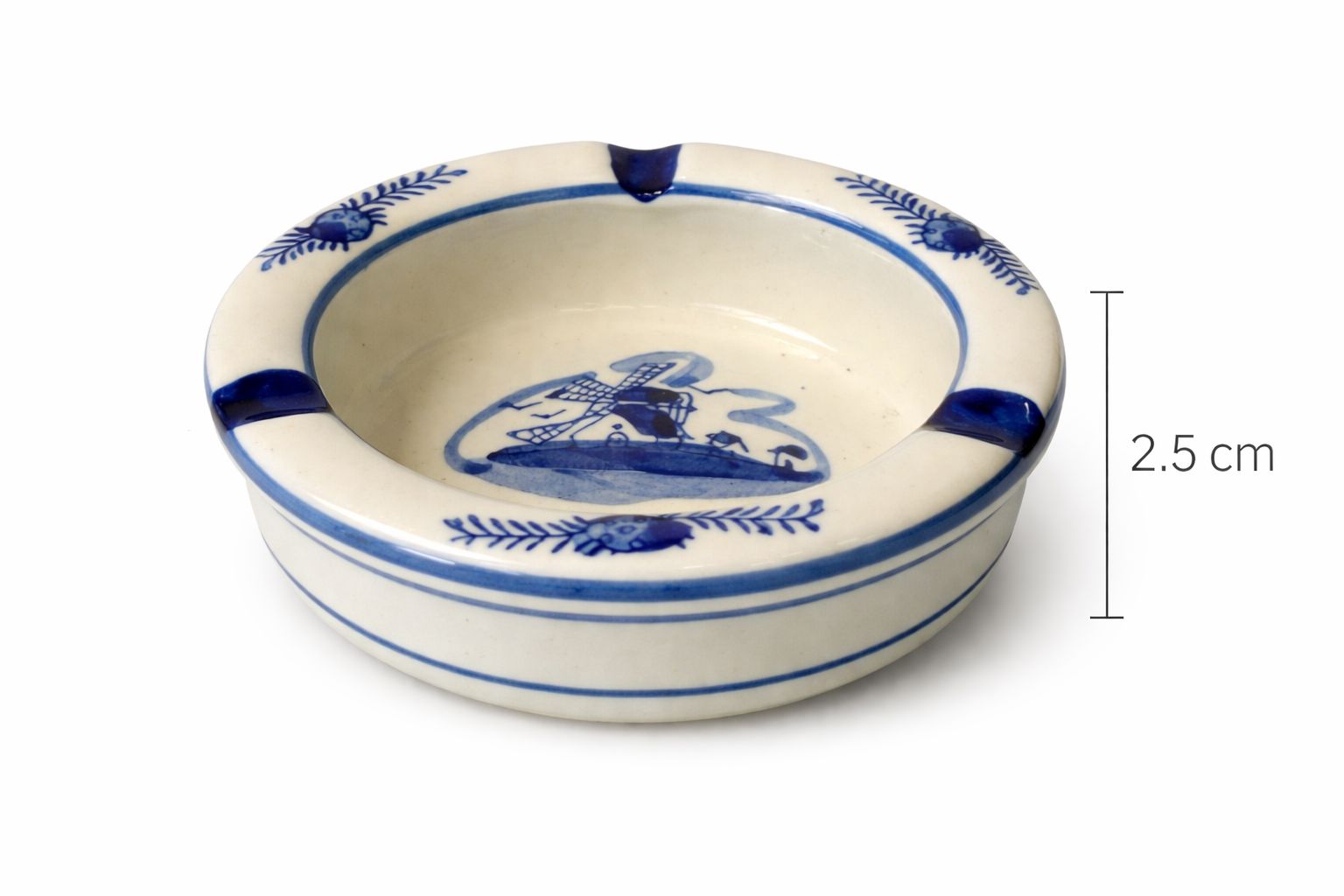 Askebæger lavet af porcelæn 8 x 2,5 cm