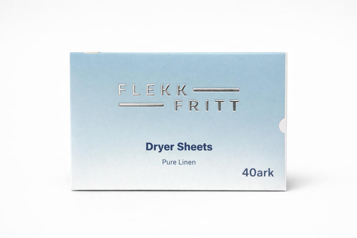 Flekk Fritt Tørreark – Pure Linen - Dryer Sheets (40 ark)