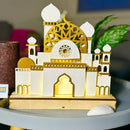 3D Bordekoration med Moskétema, batteridrevet