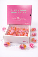 Flekk Fritt vaskemiddel kapsler Bloom Duo 3 i 1 (40 kapsler)