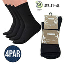 Bambus Sokker 4 par strømper - bambusstrømper - Høj Kvalitet og Komfort! Fra Paradox