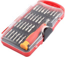 skruetrækkersæt med mini bids 28 dele