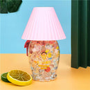 Luftfrisker vandperler med LED lys 15x10cm