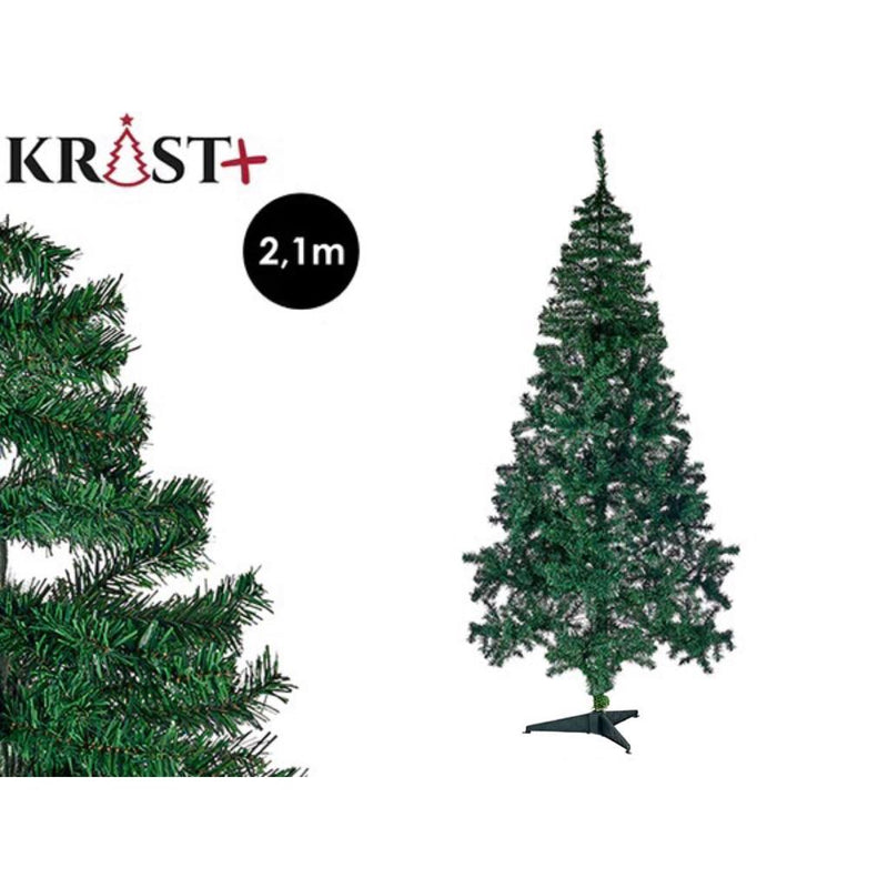 Krist - Giant artificial Christmas tree on foot 210 cm Green