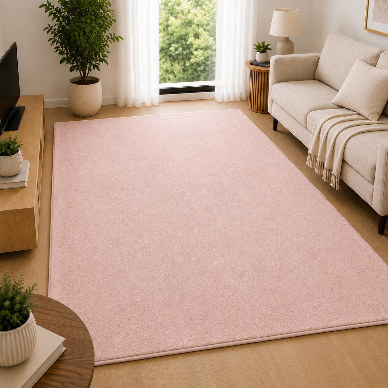 Soft Rabbit Blush Rose Tæppe 180x290 cm