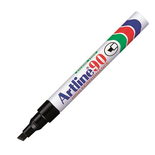 Marker Artline 90 Sort 2,5/5mm ⎮ 4974052802300 ⎮ OS_006364 