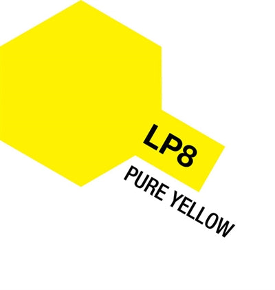 Tamiya Lacquer Paint LP-8 Pure Yellow ⎮ 45194399 ⎮ VE_543808 