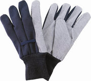 Kent & Stowe Bomuldshandsker med forstærket PVC Greb, Design, Str. L