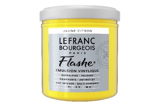 Flashe Acrylic 125ml Lemon Yellow 169 ⎮ 3013643005476 ⎮ VE_835238 