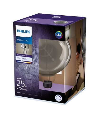 Philips LED giant 25W E27 G200 4000K smoky D
