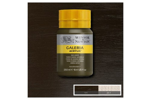 Winsor Galeria Acrylic 250Ml Raw Umber 554 ⎮ 94376914320 ⎮ VE_830293 