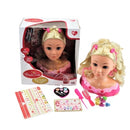 Klein Sminkehoved m/tilbehør 32x33cm +3år