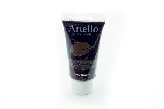 Artello acrylic 75ml Raw Umber ⎮ 5700138003540 ⎮ VE_800354 