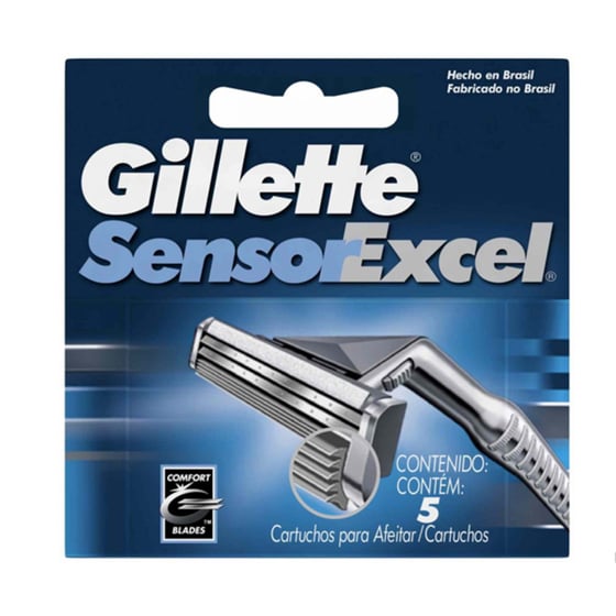 Barbering Blade Refill Sensor Excel Gillette ⎮ 3014260216658 ⎮ BB_S0550882 
