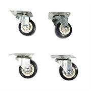 Møbel Hjul - 360 Grader Roterende & Ø50, 14Mm (Belastning 20 Kg.) 4 Stk  