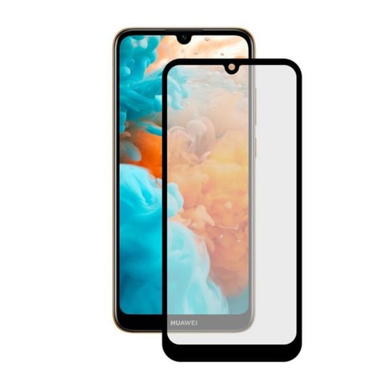  Mobil beskyttelsesglas af hærdet glas Huawei Y6 2019 KSIX Extreme 2.5D Sort  ⎮ 8427542990682 ⎮ BB_S1901689 
