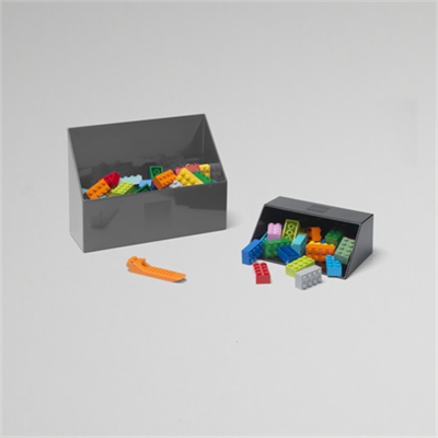  LEGO BRICK SCOOPER GRÅ   