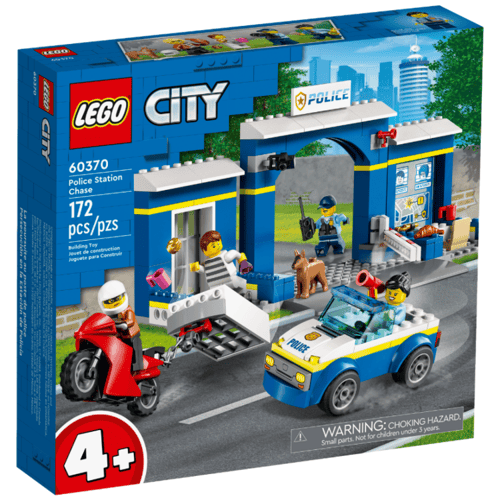 LEGO City - Skurkejagt ved Politistationen (60370)