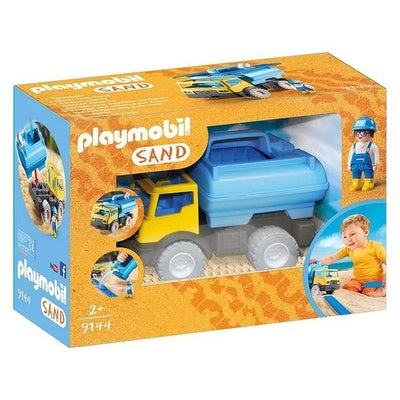 Lastbil Sand Playmobil 9144 Gul Blå