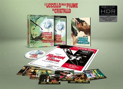 The Bird with the Crystal Plumage - Arte Originale Limited Edition 4K UHD Blu-ray- UK Import ⎮ 5027035023281 ⎮ CS_1177087 