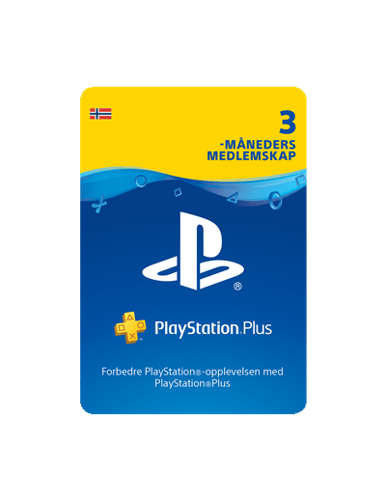 PSN Plus Card 3m Subscription NO (PS3/PS4/Vita)