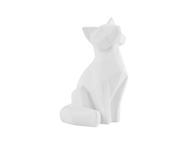 Statue Origami Ræv hvid ⎮ 8714302663666 ⎮ CL_000956 