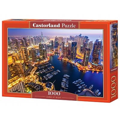 Dubai om natten 1000 brik